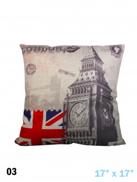 UNITED KINGDOM THEME CUSHION & FILLER